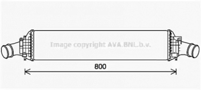 AVA QUALITY COOLING ai4406 -  Интеркулер